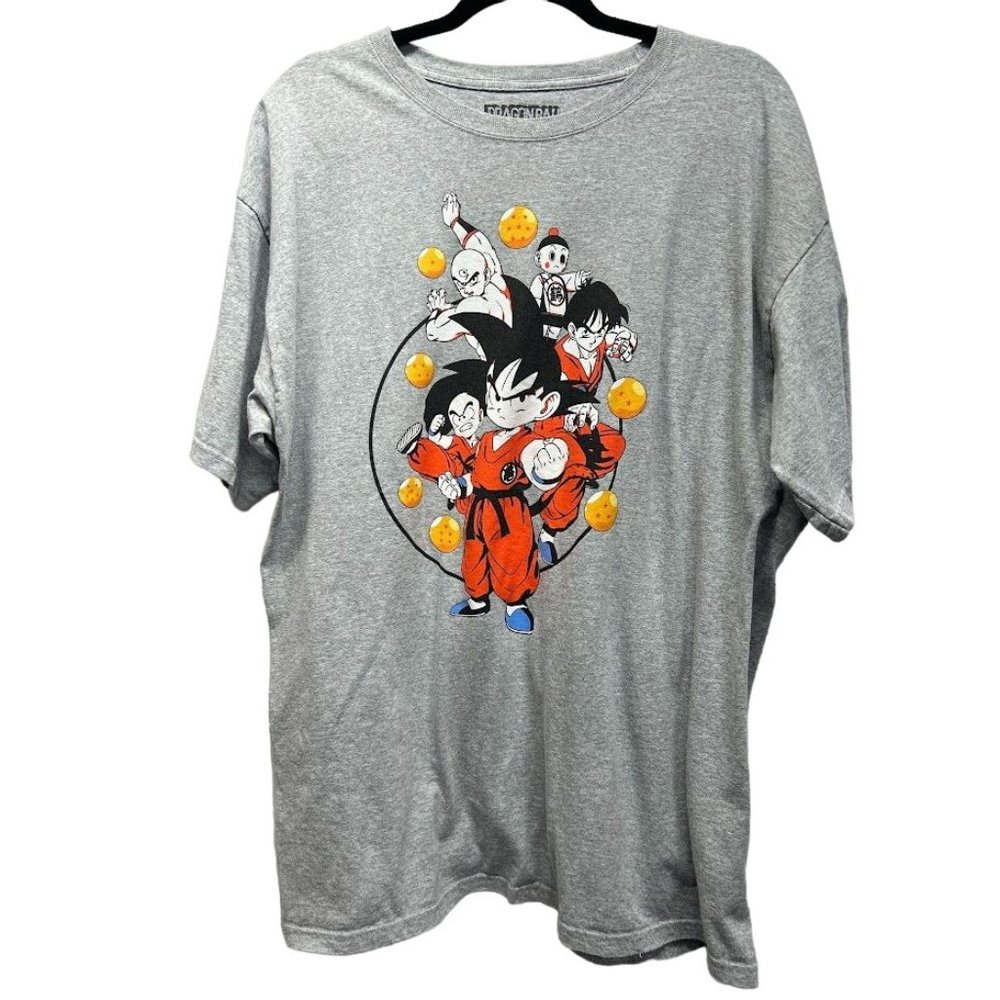 Dragon Ball Bird Studio Toei Animation Grey T-shirt‎ Sz. XL